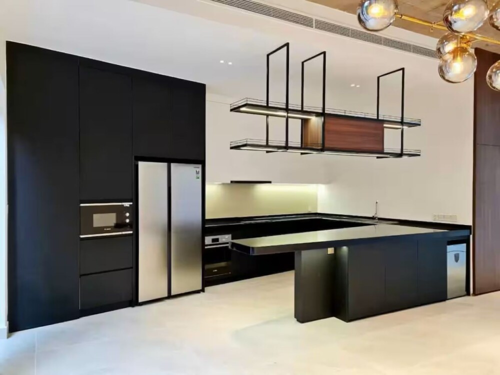 오드윈67 사이공 빌라 – 바비큐와 식사를 함께 즐길 수 있는 주방 공간