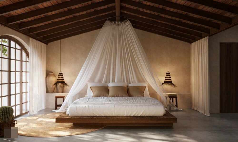 西贡别墅17 – 卧室舒适整洁