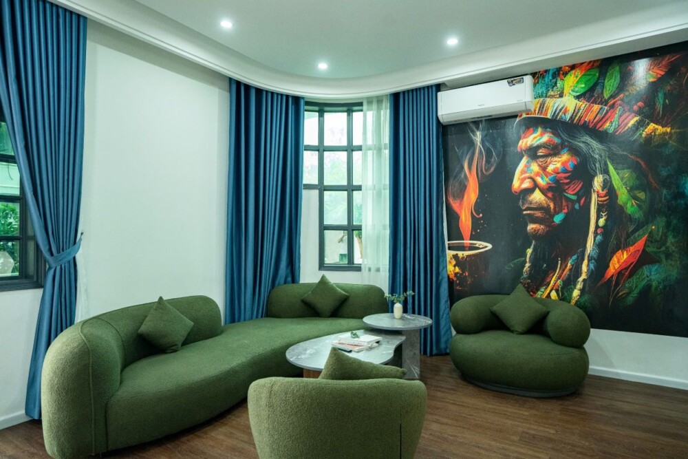 西贡别墅26 – 宽敞客厅与舒适设计