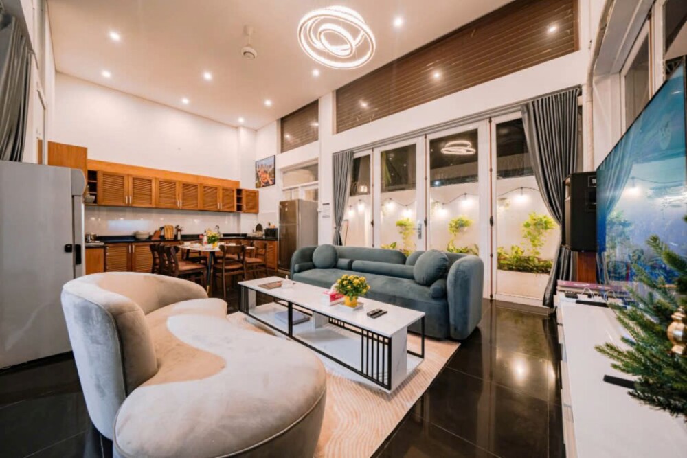 西贡别墅47 – 宽敞客厅,适合小聚