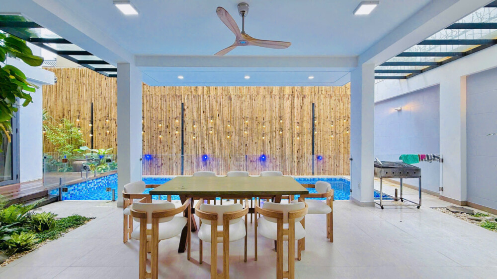西贡Thủ Đức别墅短租 – Odwin50别墅配私人泳池与烧烤区