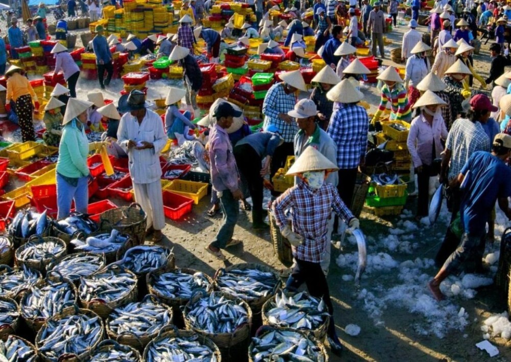 Ăn hải sản ở Vũng Tàu - Chợ Bến Đình