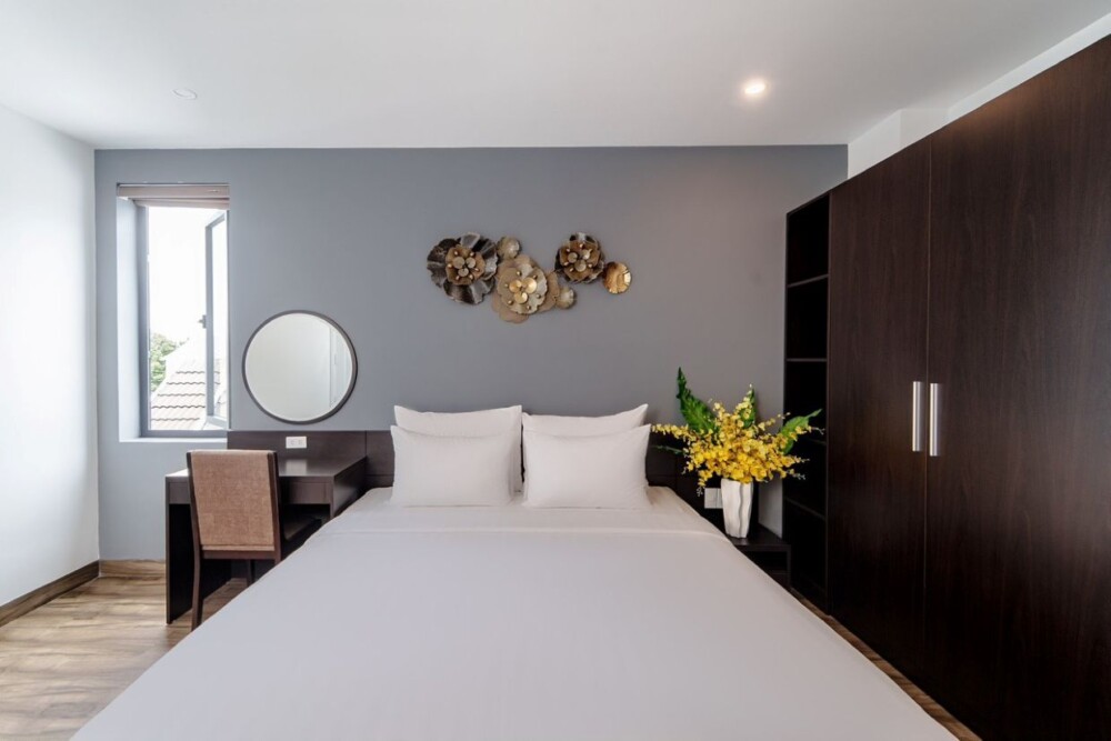오드윈 C230 빌라 침실 – 조용한 힐링 숙소 추천
