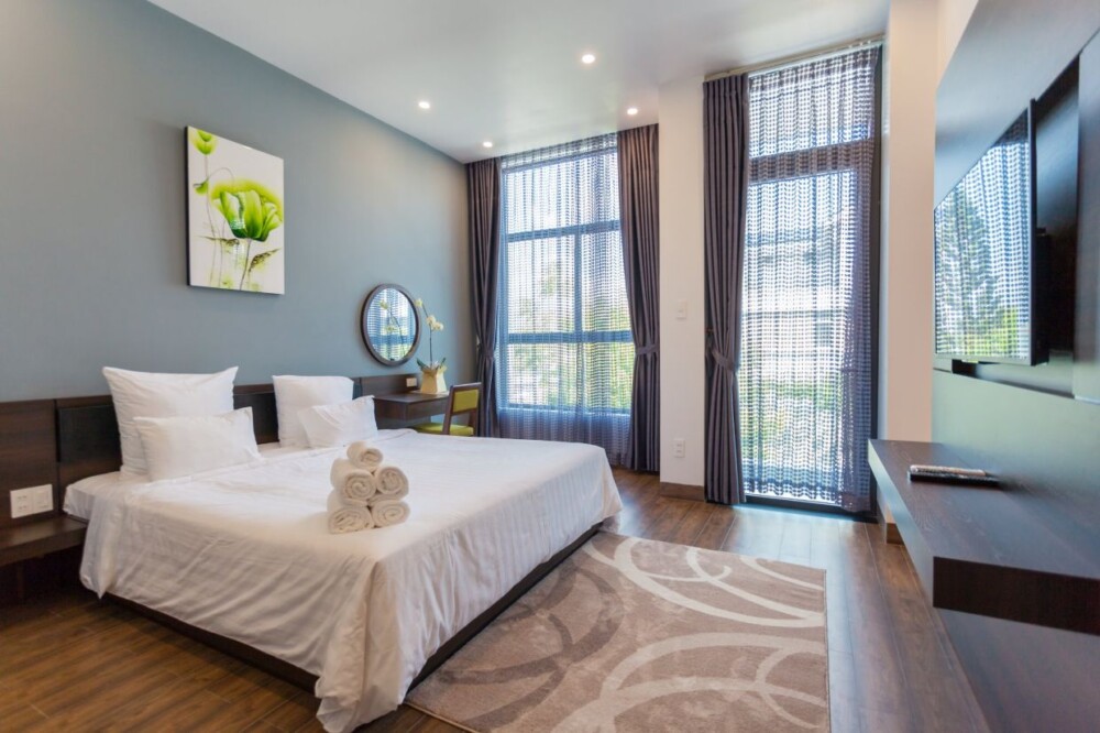 오드윈 HS823 빌라 침실 – 조용하고 아늑한 휴식 공간