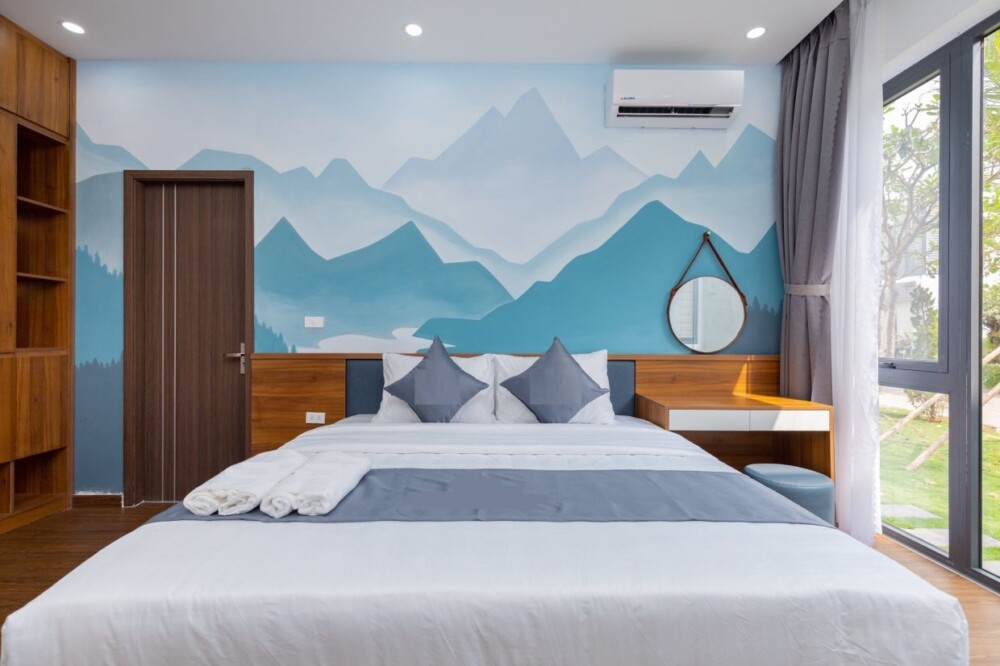 오드윈 S38 침실 – 리조트 단지 내 조용한 프라이빗 룸