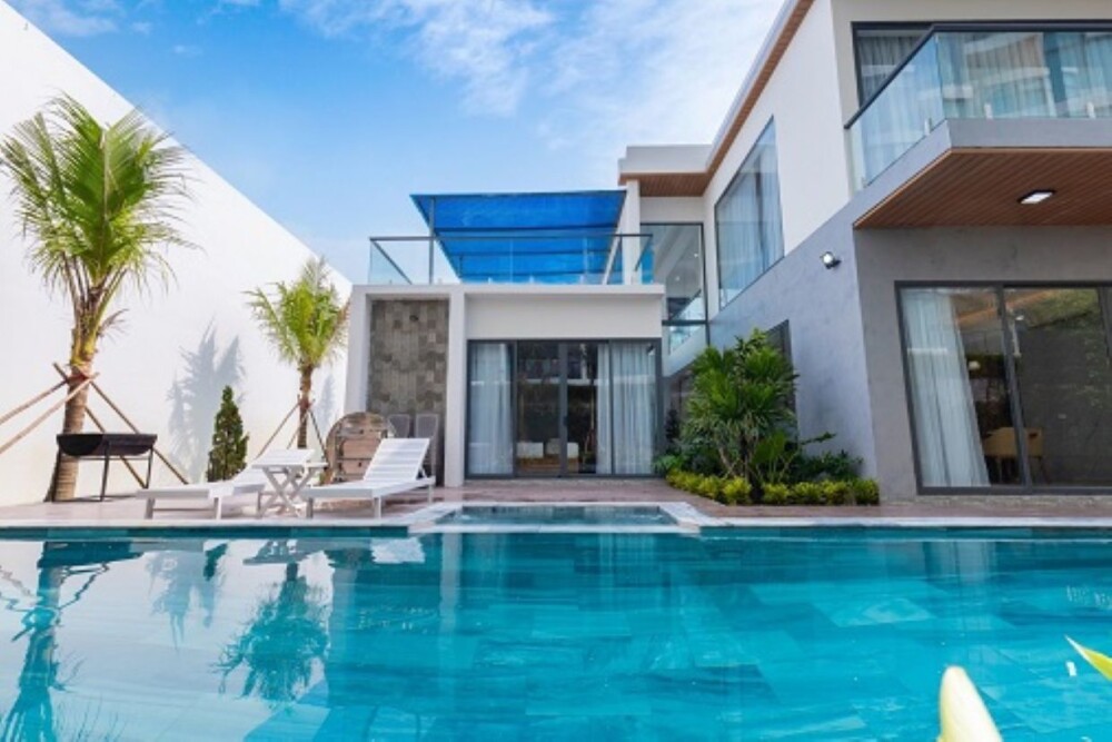 오드윈 S38 프라이빗 빌라 수영장 – 럭셔리 디자인과 바비큐 가능