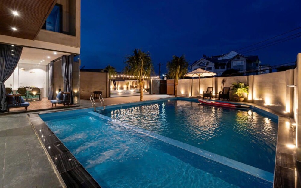 头顿别墅18HT – 大型私人泳池与庭院空间