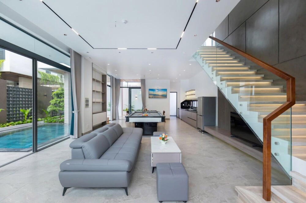 Villa Odwin A2 - Khu vực phòng khách