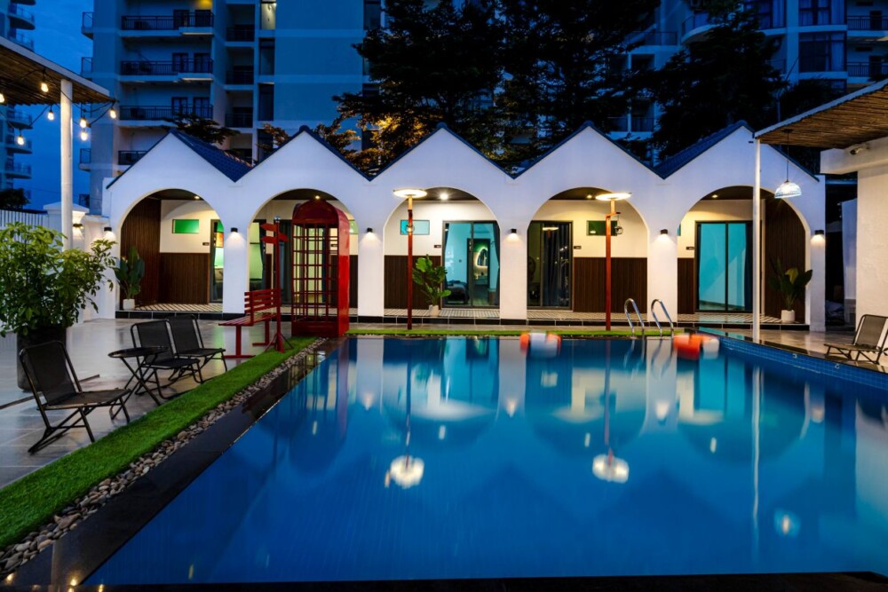 Villa Odwin B1 - Khu vực hồ bơi