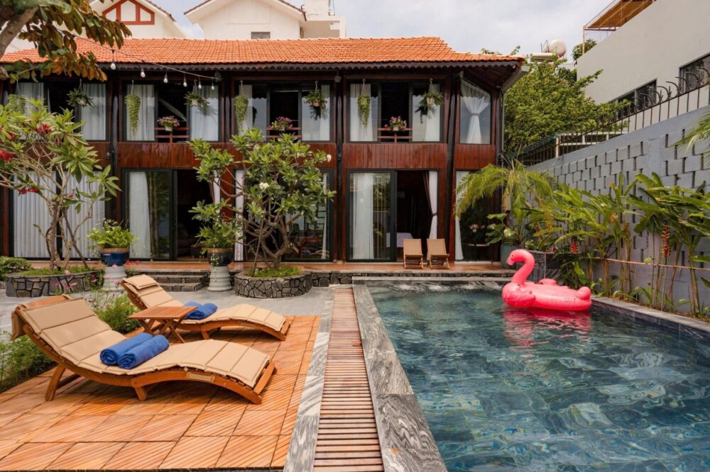 Villa Odwin B25 - Khu vực hồ bơi