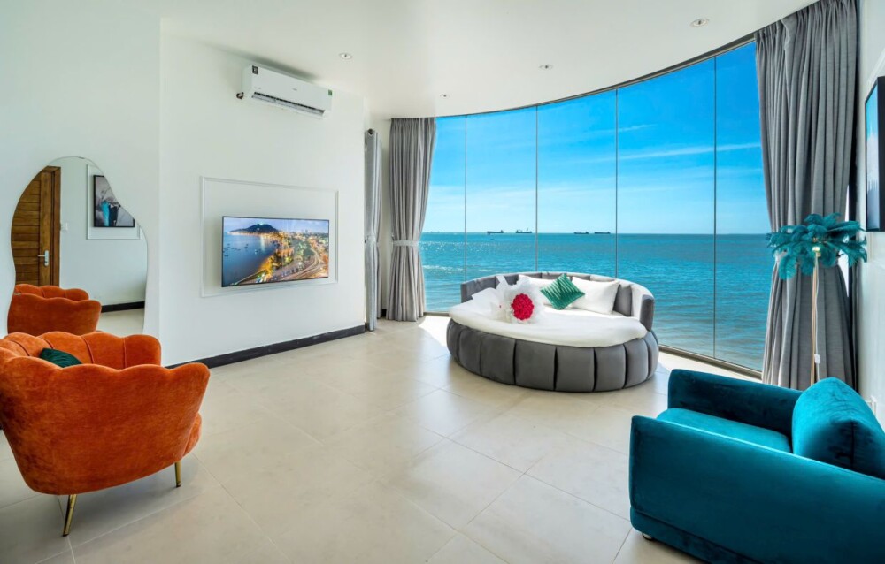 头顿海景别墅BH19 – 海景卧室可看日出与海平线