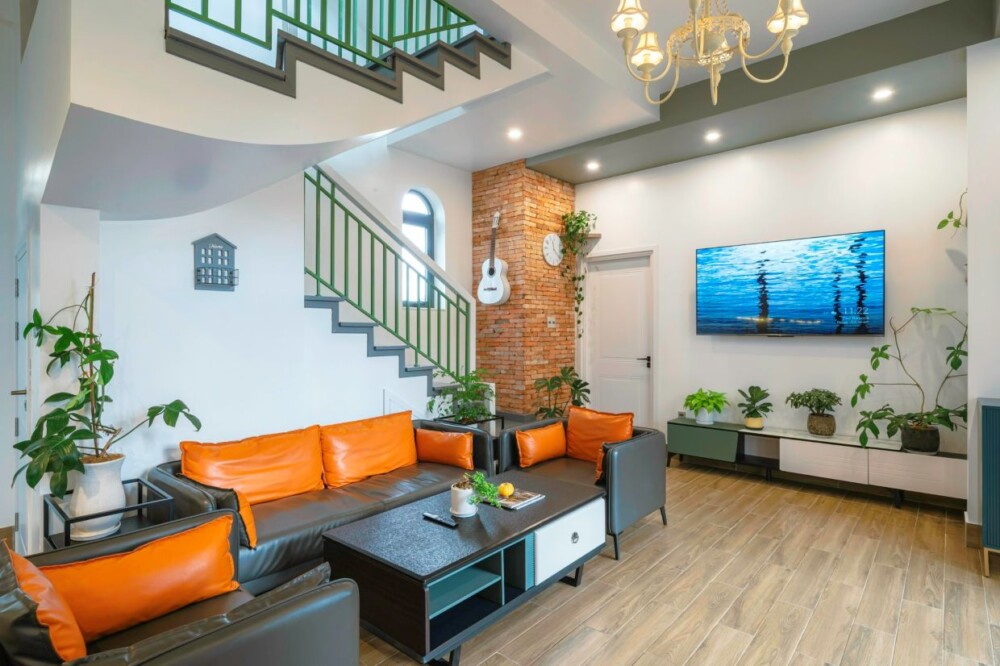Villa Odwin Đà Lạt 18 - Khu vực phòng khách