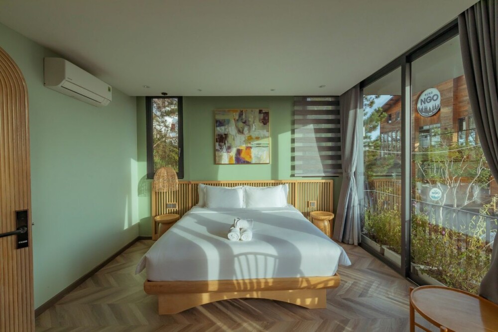 Villa Odwin Đà Lạt 33 - Khu vực phòng ngủ