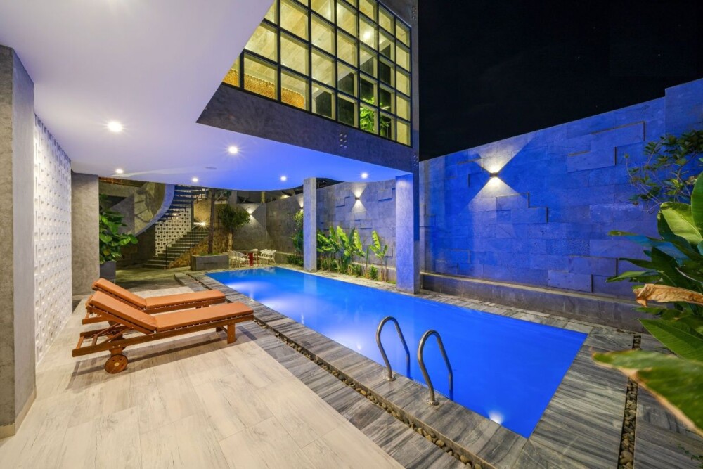 Villa Odwin Đà Lạt 41 - Khu vực hồ bơi