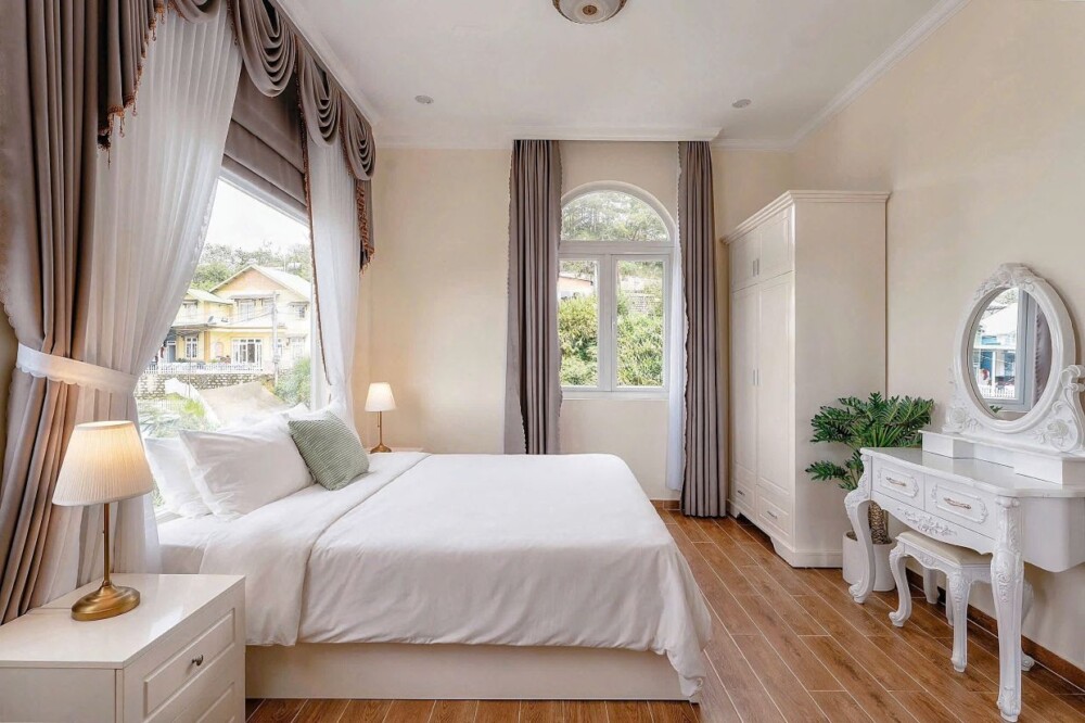 Villa Odwin Đà Lạt 54 - Khu vực phòng ngủ