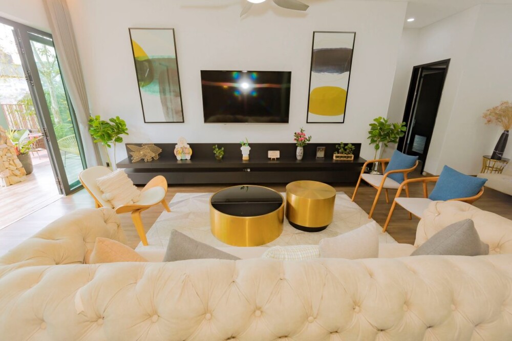 Villa Odwin Đà Lạt 6 - Khu vực phòng khách