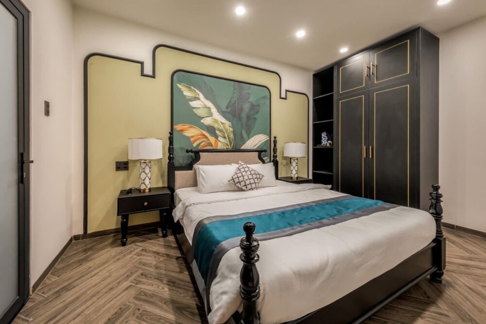 头顿短期住宿别墅INDO – 安静舒适的卧室