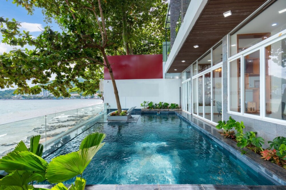 Villa Odwin P117 - Khu vực hồ bơi view biển