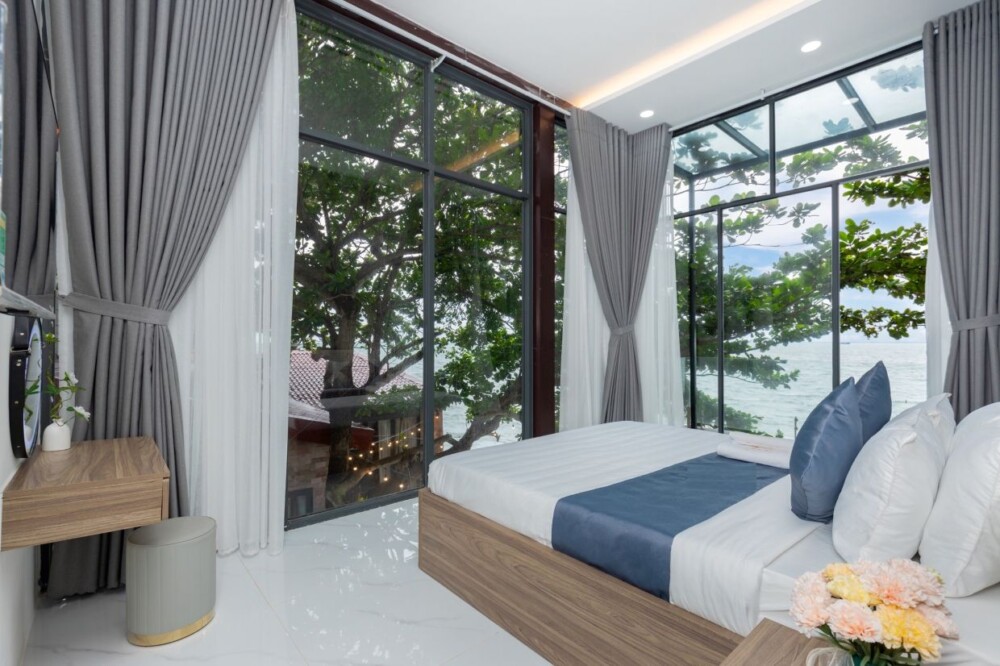 Villa Odwin P117 - Khu vực phòng ngủ view biển