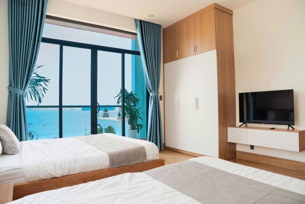 Villa Odwin PL02 - Khu vực phòng ngủ view biển