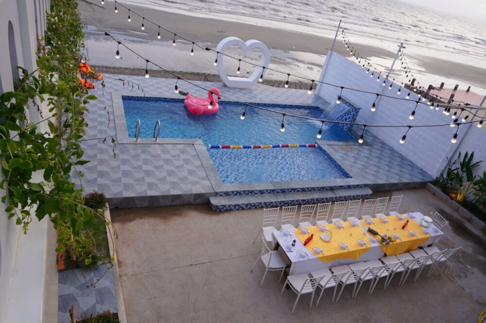 Villa Odwin PT 08 - Khu vực ăn uống view biển