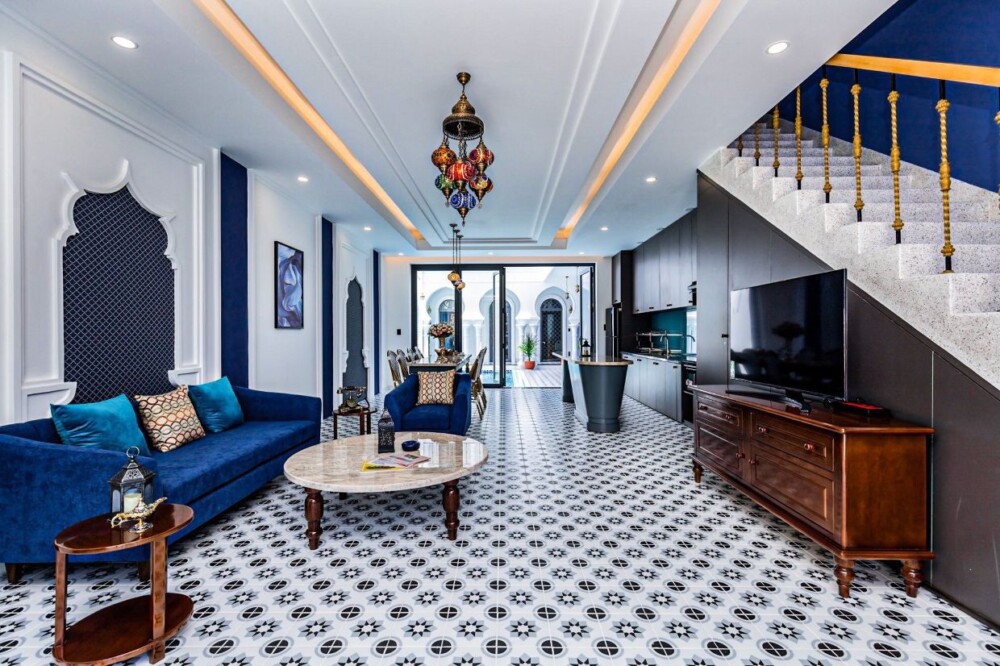 Villa Odwin R7 - Khu vực phòng khách