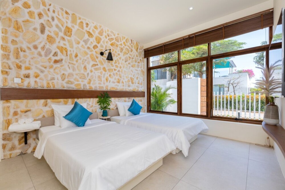 오드윈 S7 프라이빗 풀빌라 – 편안하게 머물 수 있는 침실