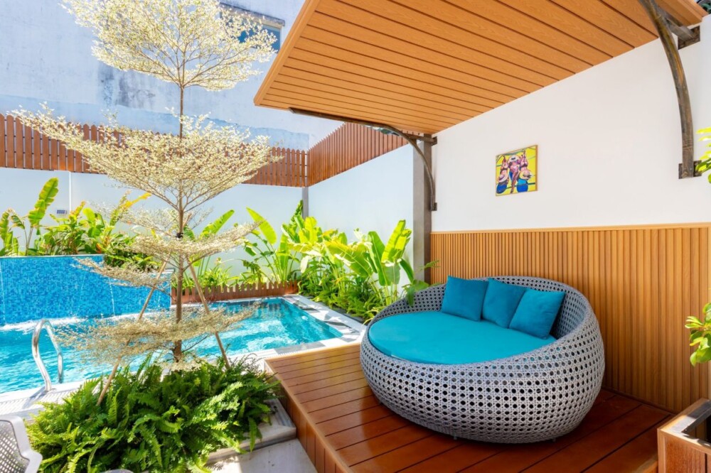 Villa Odwin VTS 34 - Khu vực hồ bơi