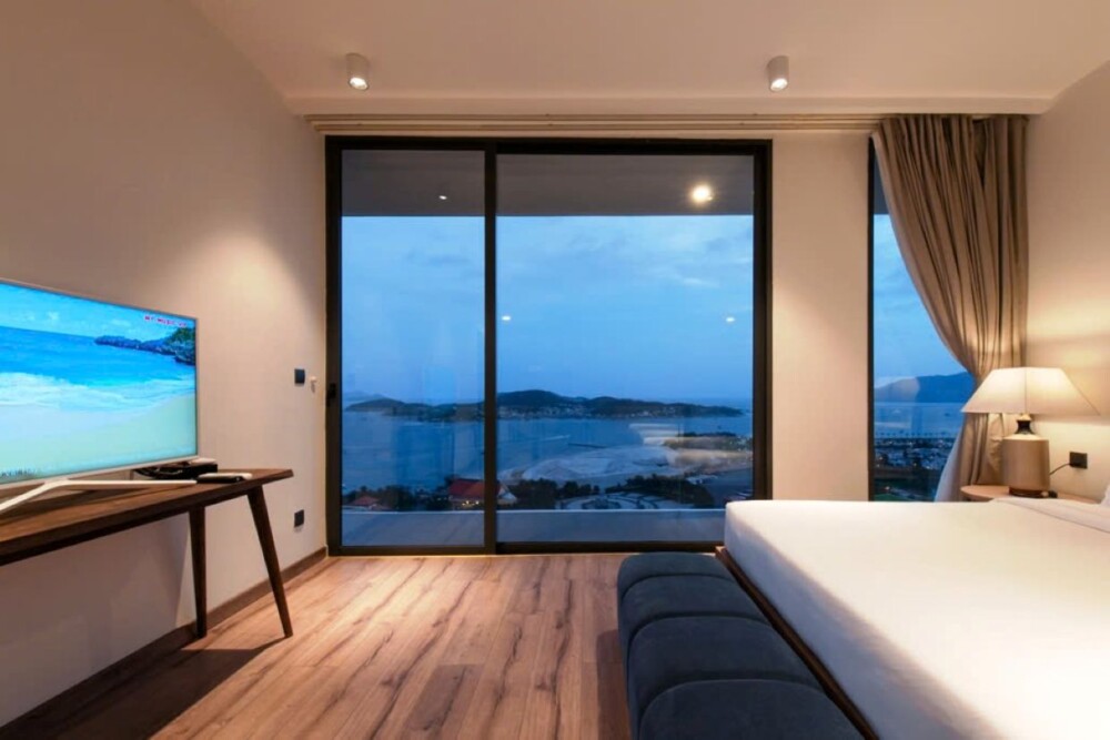 Villa Odwin NT 02 – Khu vực phòng ngủ view biển