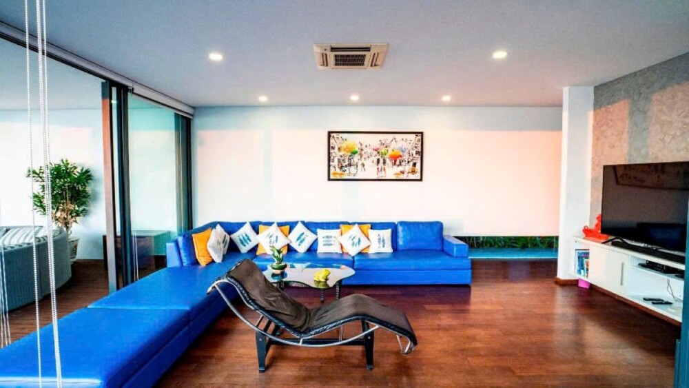 Villa Odwin NT 05 - Khu vực phòng khách view biển