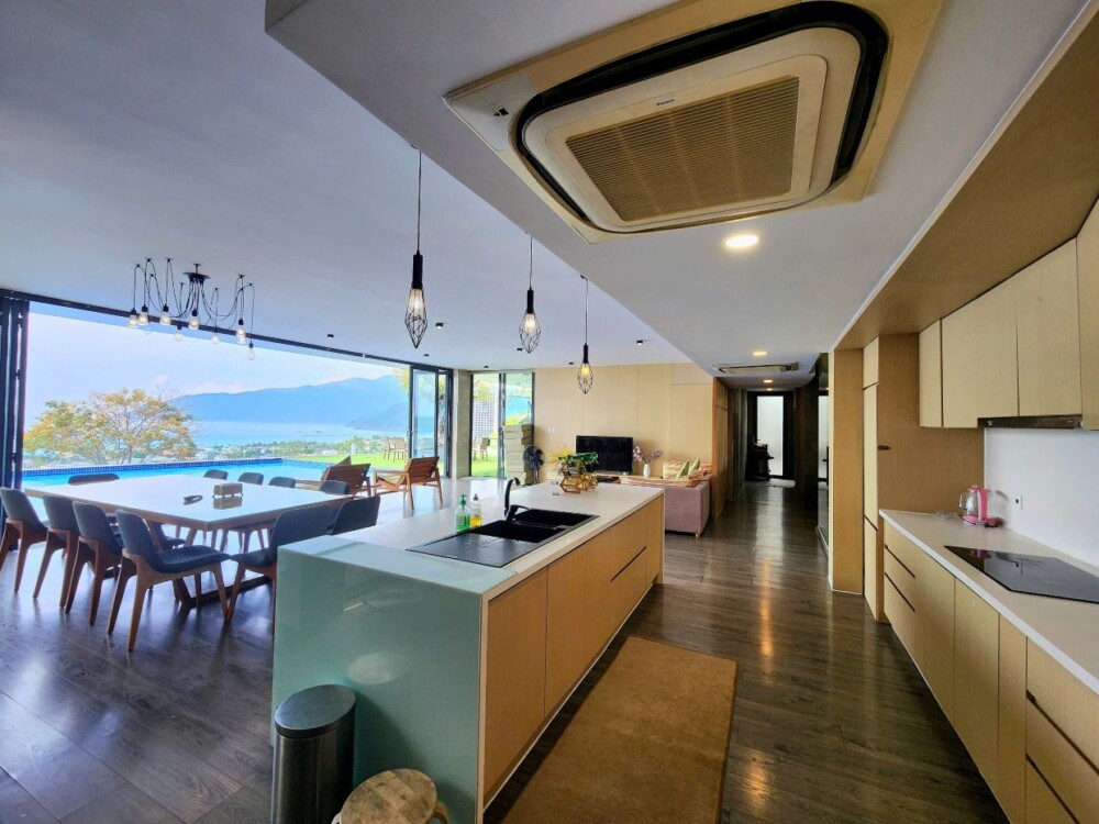 Villa Odwin NT 06 - Khu vực phòng khách view biển