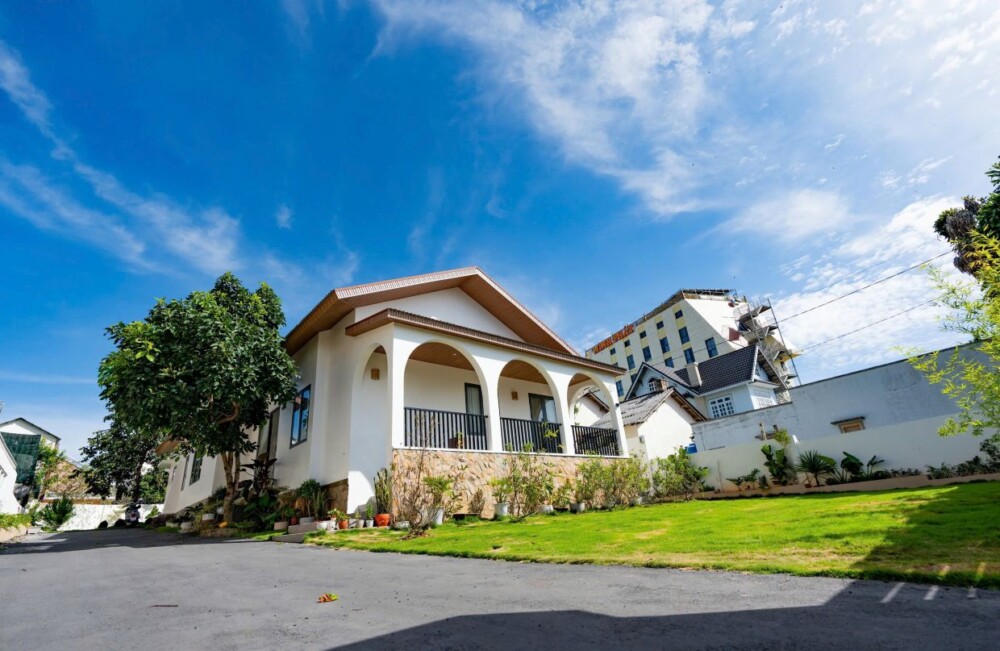 달랏 오드윈64 빌라 정원 공간