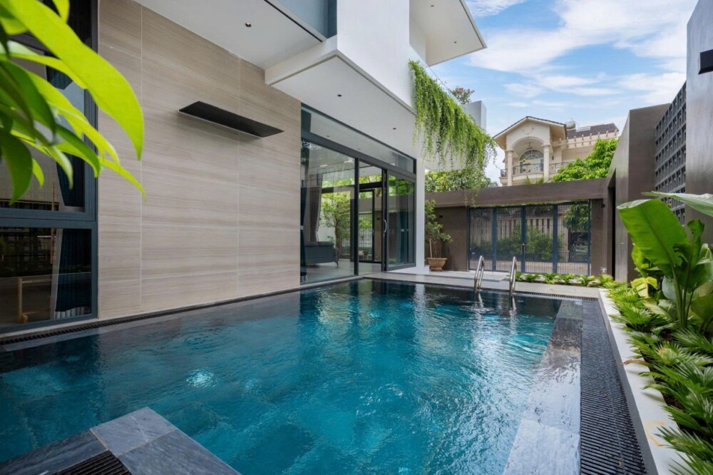 오드윈 A2 수영장 – 신축 붕따우 풀빌라 추천