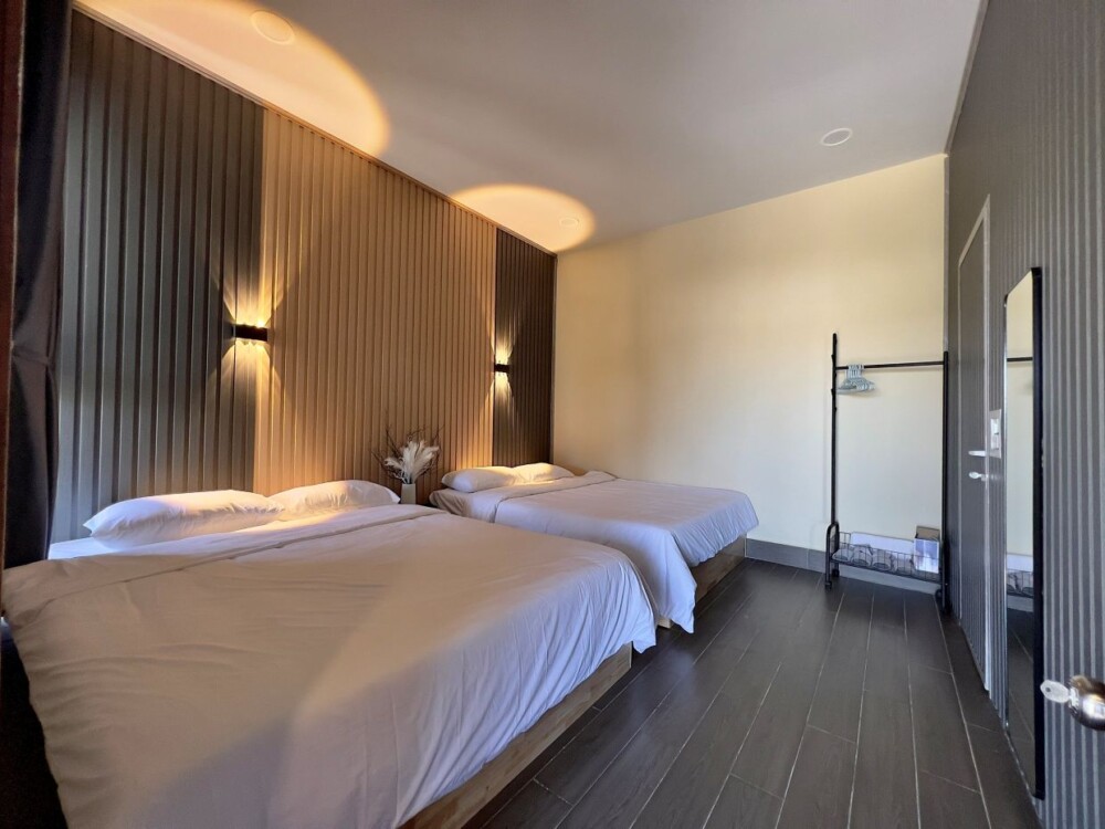 가족 여행에 적합한 Villa 달랏 42의 침실 공간