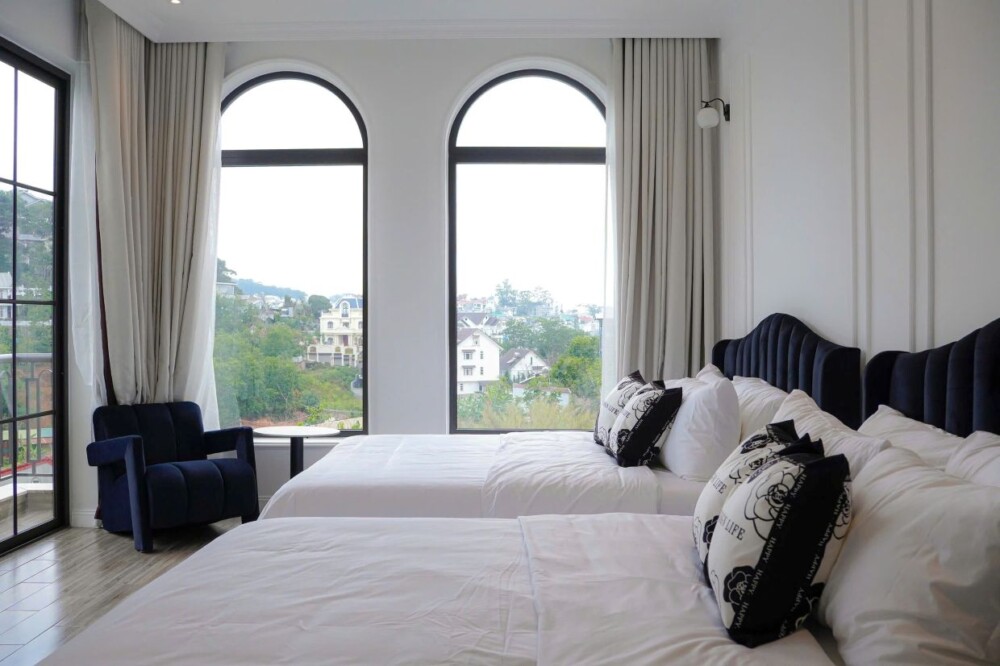 大叻大花园别墅 – Odwin65 别墅卧室