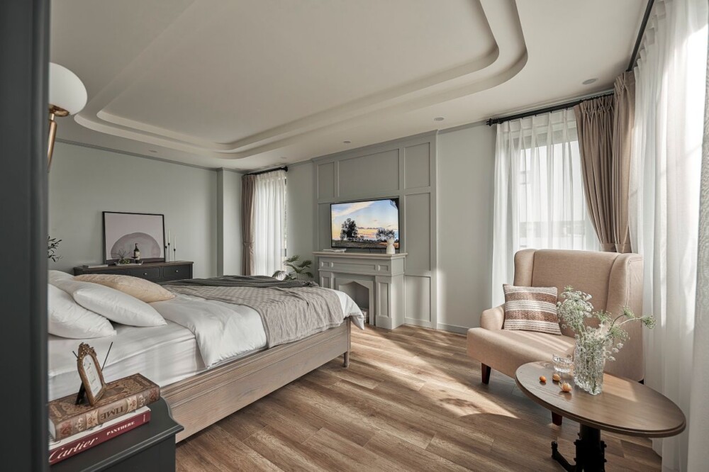 大叻家庭别墅 – Odwin11 高端别墅卧室