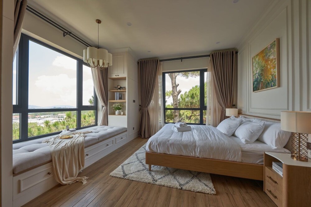 달랏 37번 빌라 침실