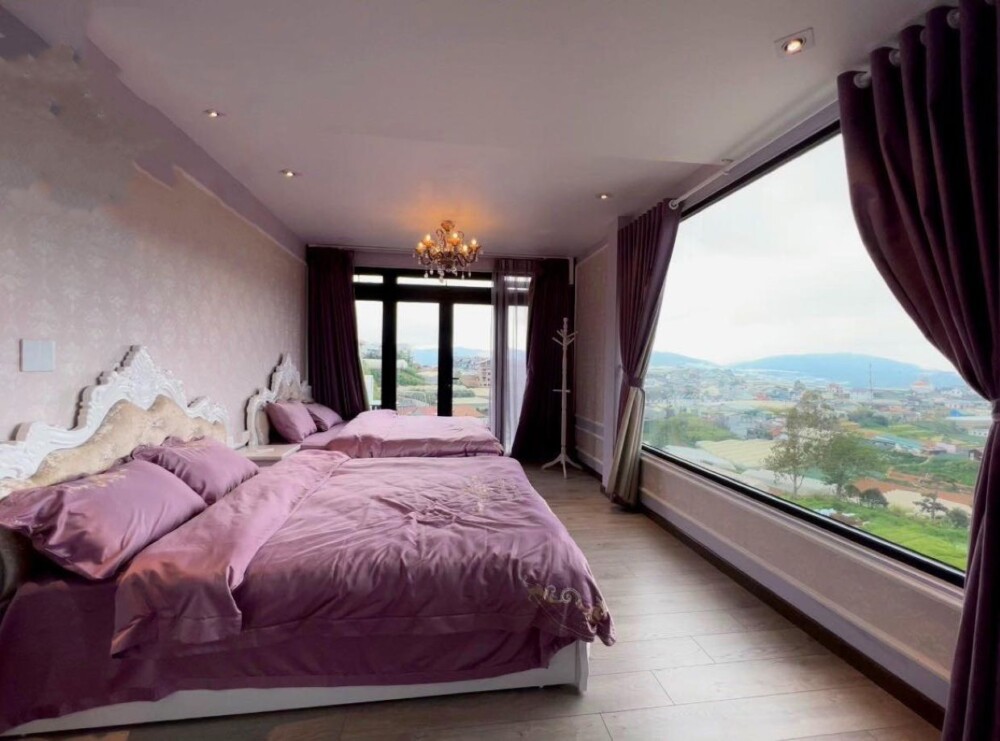 달랏 오드윈38 빌라 침실