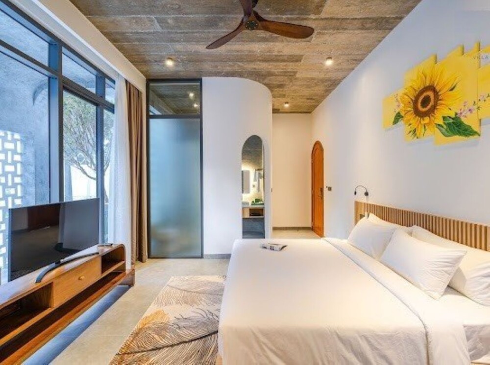 달랏 오드윈41 빌라 침실