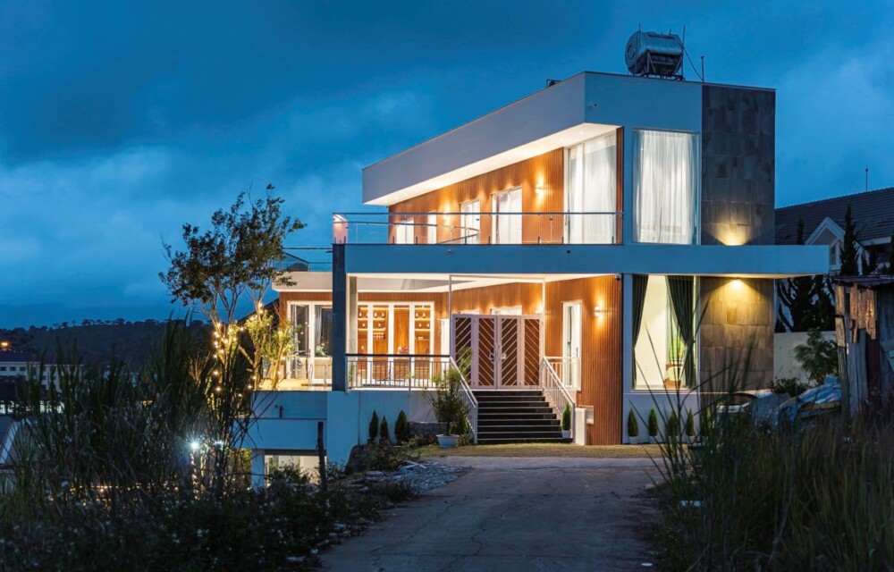 大叻设计精美别墅 – 现代风格的高端度假别墅