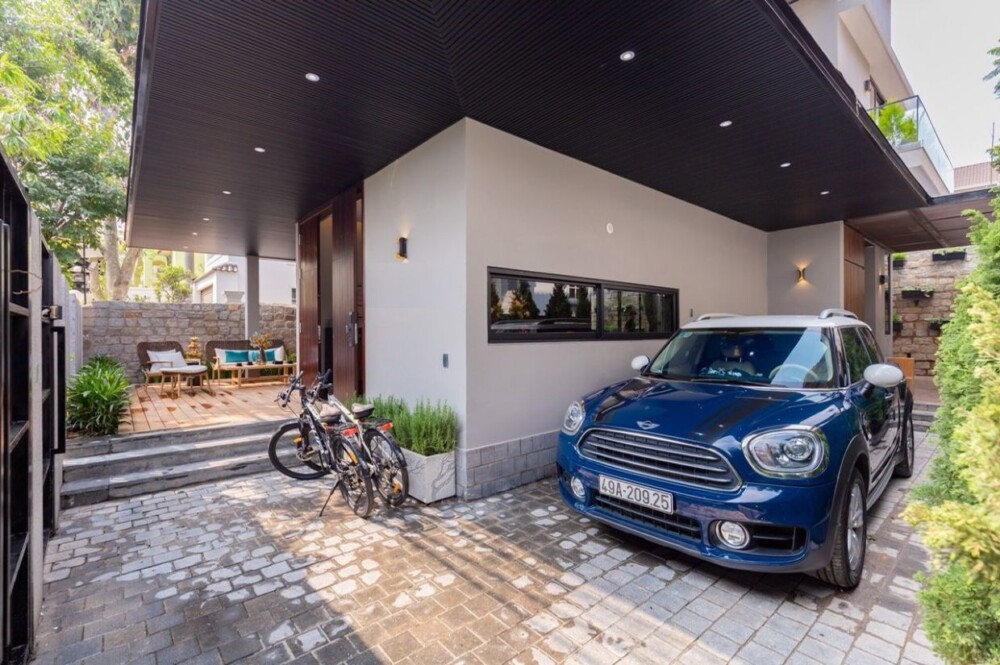 조용한 분위기의 Villa Odwin 달랏 27 정원 공간