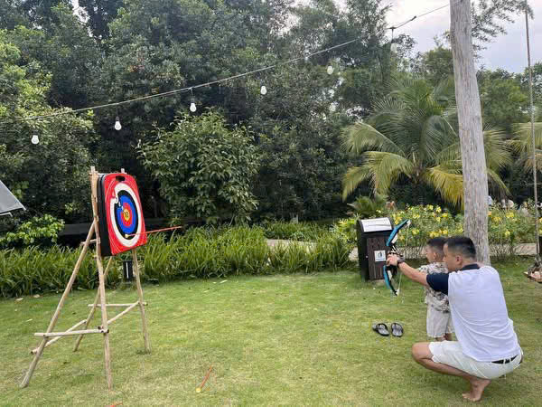 bắn cung tại Sendoro Retreat Châu Đức