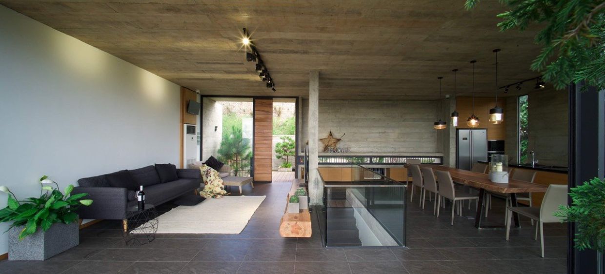 넓고 편안한 Villa 달랏 32 거실