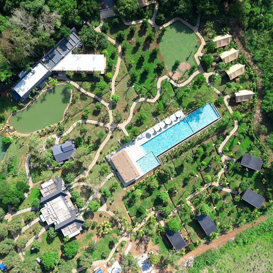 khu lưu trú cho đoàn khách tại Sendoro Retreat