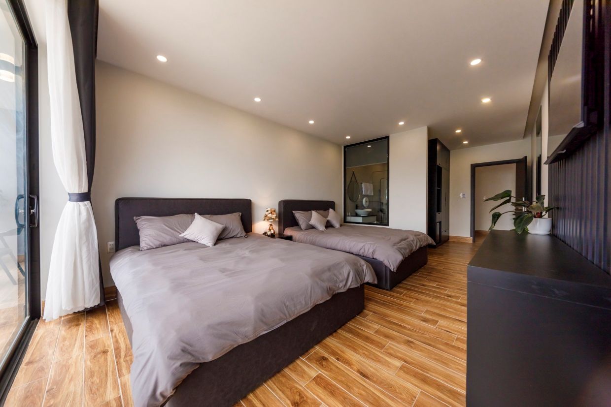 편안한 휴식을 위한 Villa Odwin 달랏 19 침실 공간