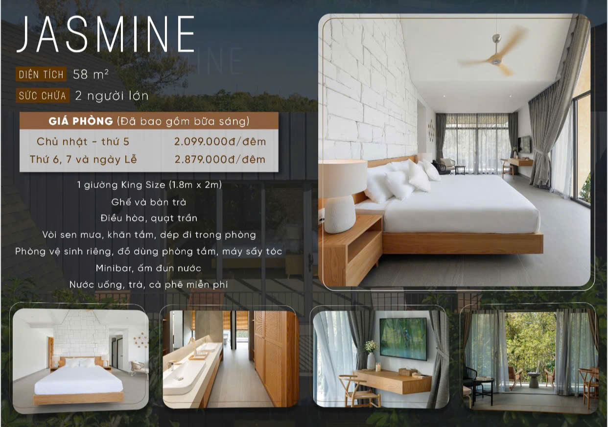 phòng nghỉ resort gần sân bay Long Thành