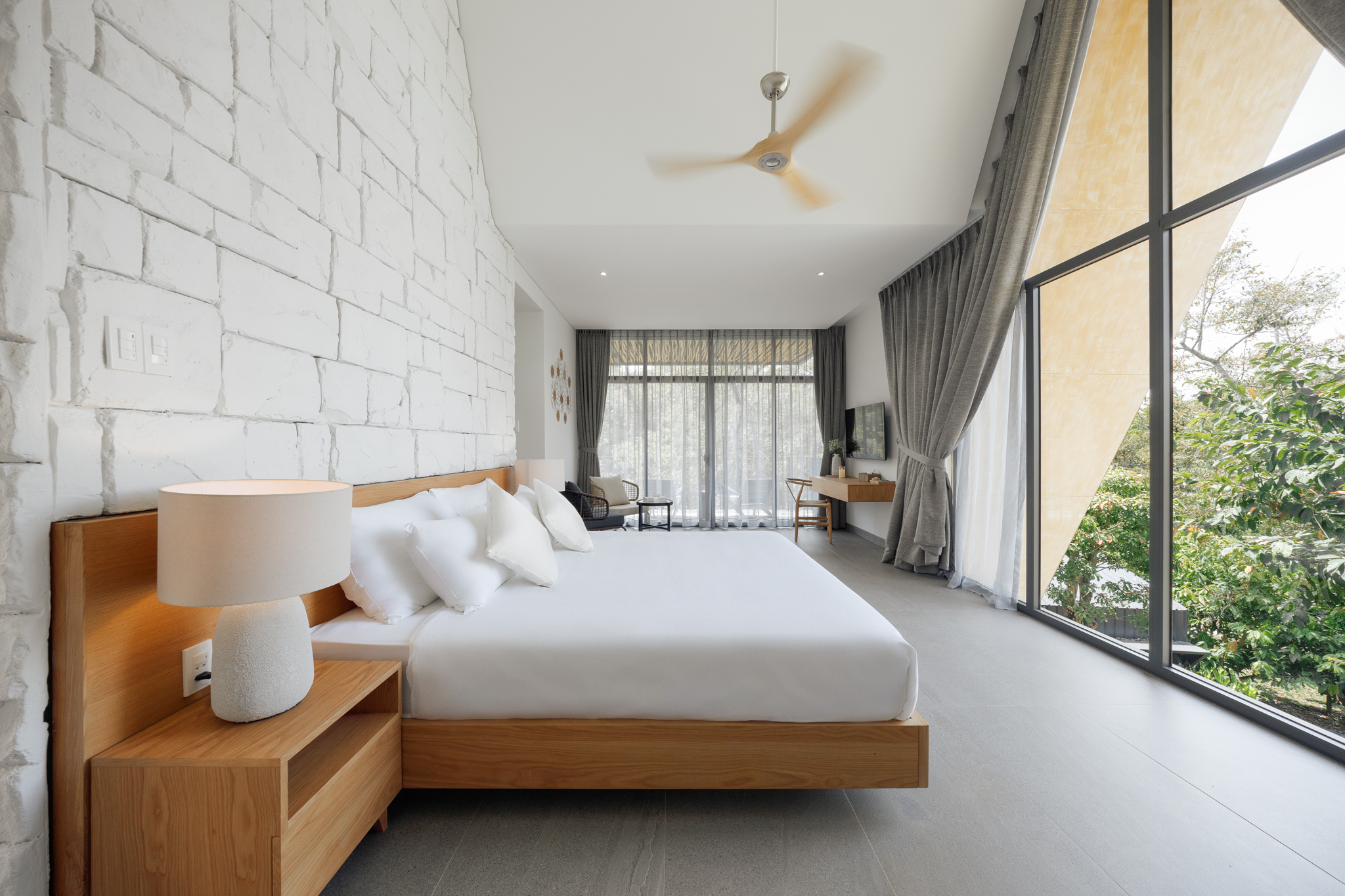 phòng nghỉ tại Sendoro Retreat Châu Đức