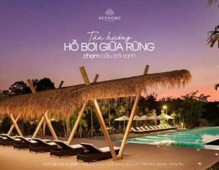 resort gần Sài Gòn có câu cá tại Sendoro Retreat Châu Đức