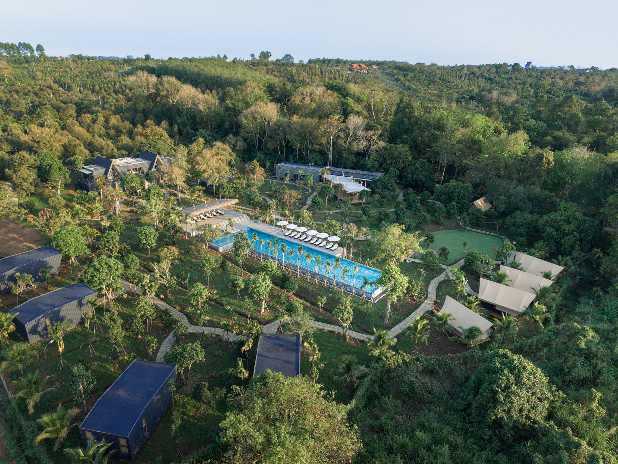 Sendoro Retreat Châu Đức khu nghỉ dưỡng gần sân bay Long Thành