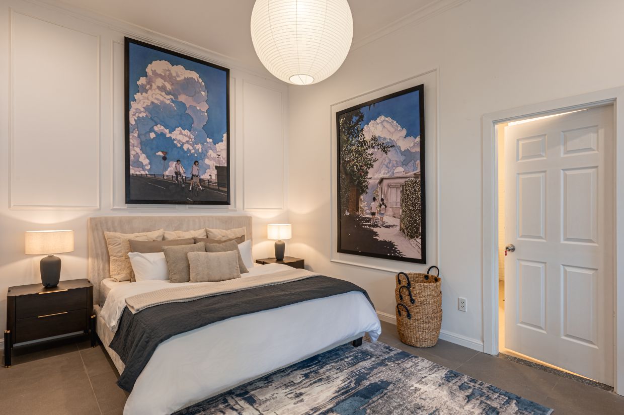 Villa Quận 2 Sài Gòn Odwin70 - Khu vực phòng ngủ